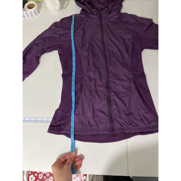Lululemon Rush Hour Jacket in Purple Women's Size 6 - Picture 9 of 9